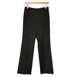 Cache dress pants charcoal gray straight leg zip fly front closure size 8